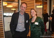 Piet van Ree (Royal HaskoningDHV) en Hanneke van Nistelrooij (Provincie Zuid-Holland, programmaleider Greenports)